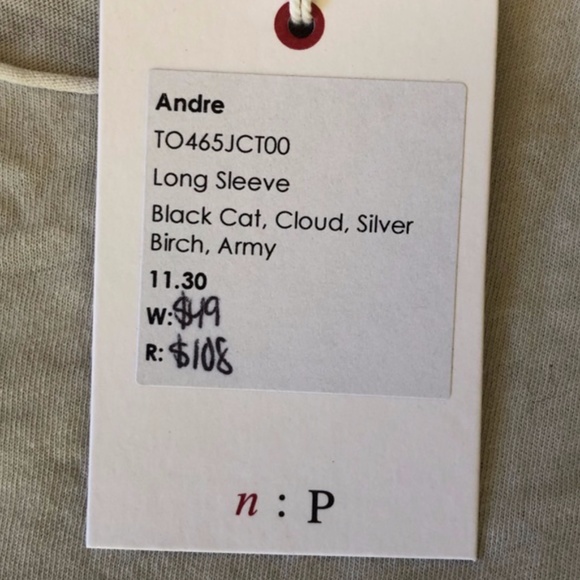 NWT - n:PHILANTHROPY Andre Shirt S - Picture 10 of 10